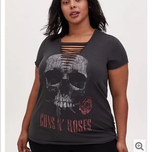 Torrid guns and roses tee